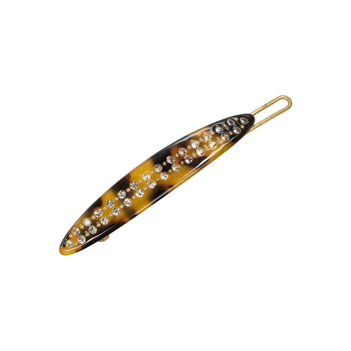 Petit Aval Crystal Hair Clip