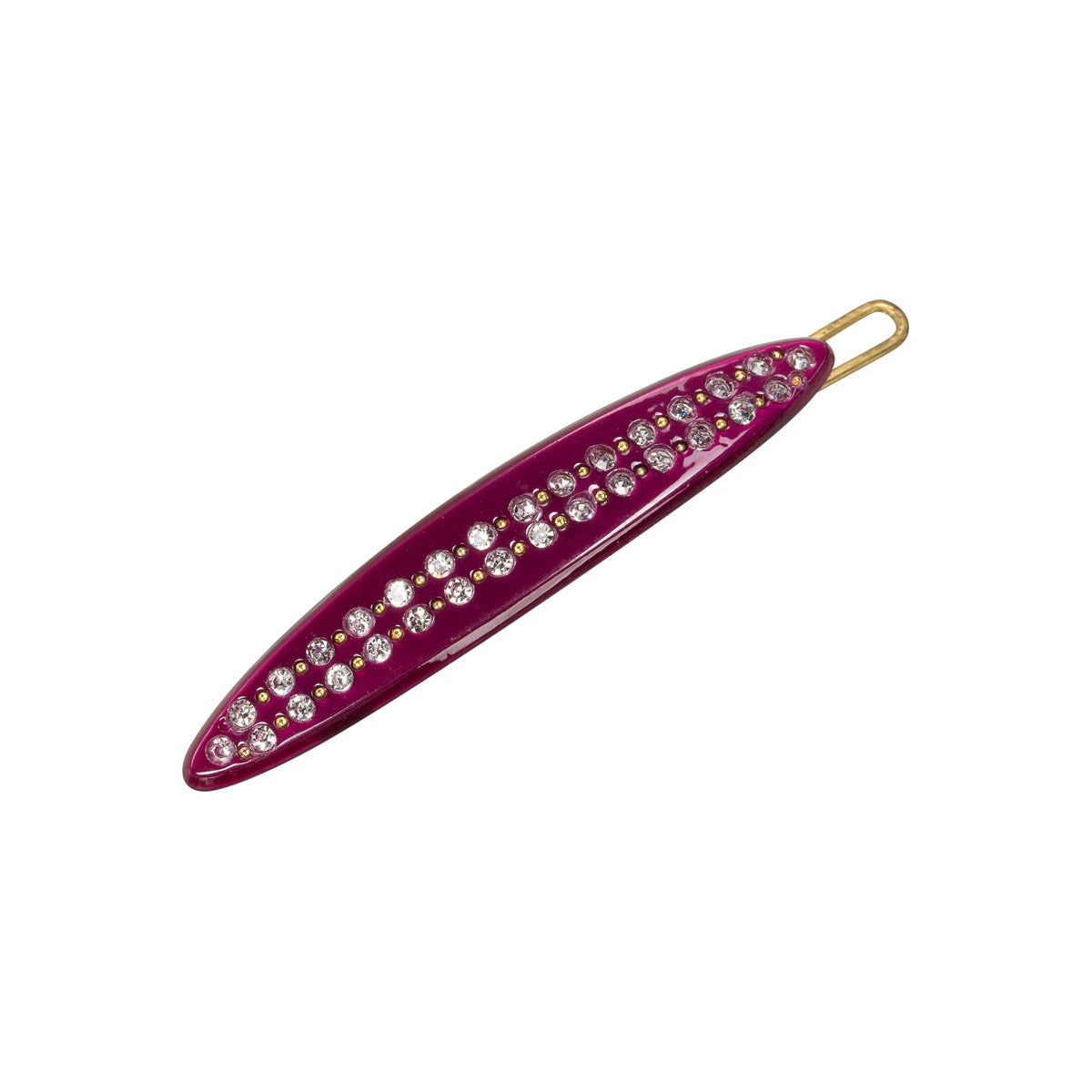 Petit Aval Crystal Hair Clip