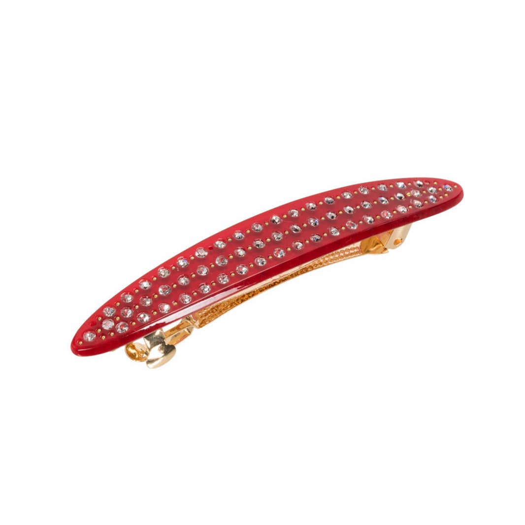 Aval Grande Crystal Clip