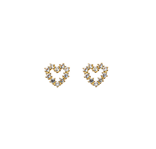 Cæur Crystal Studs