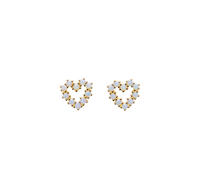 Cæur Crystal Studs
