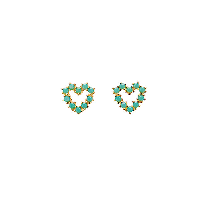 Cæur Crystal Studs