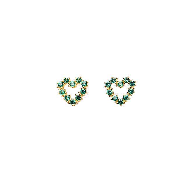 Cæur Crystal Studs