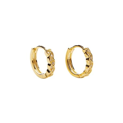 Situla Crystal Hoops