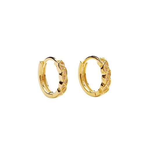 Situla Crystal Hoops