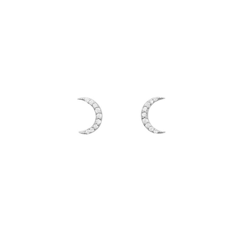 Luna Crystal Studs