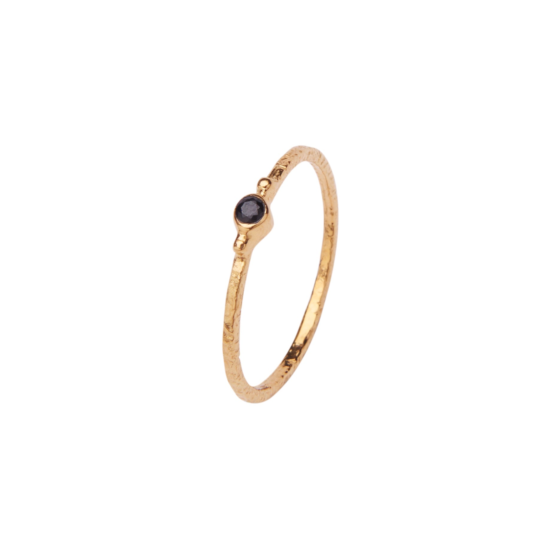 Violet Crystal Ring