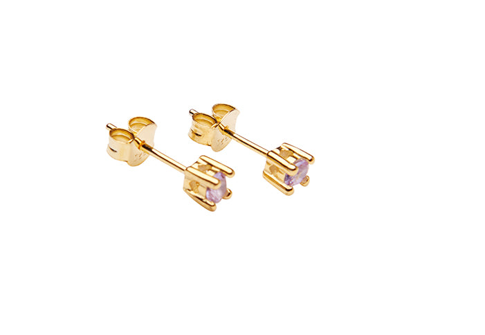Cecilie Crystal Studs