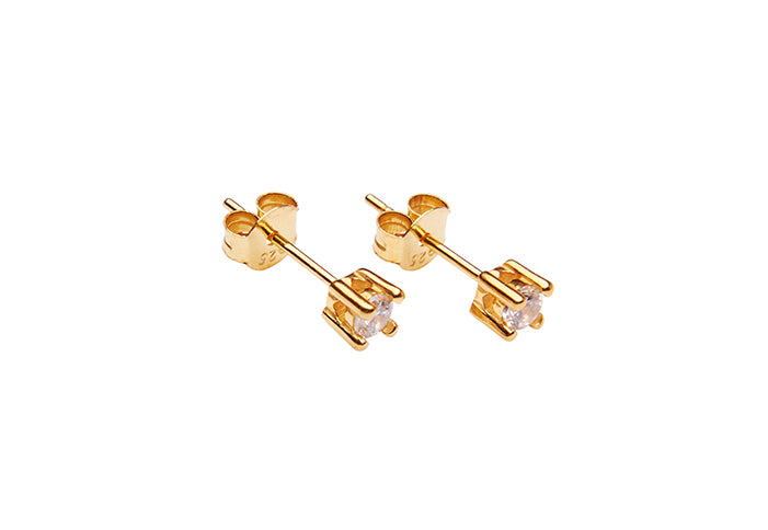 Cecilie Crystal Studs