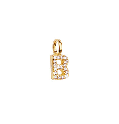Pendant Crystal Alphabet