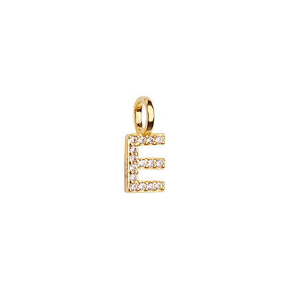 Pendant Crystal Alphabet