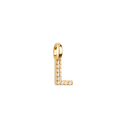 Pendant Crystal Alphabet
