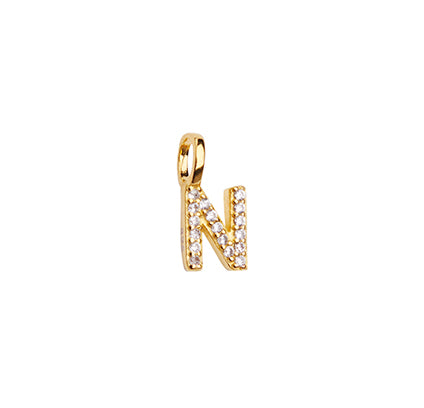 Pendant Crystal Alphabet