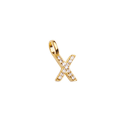 Pendant Crystal Alphabet