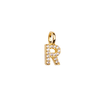 Pendant Crystal Alphabet