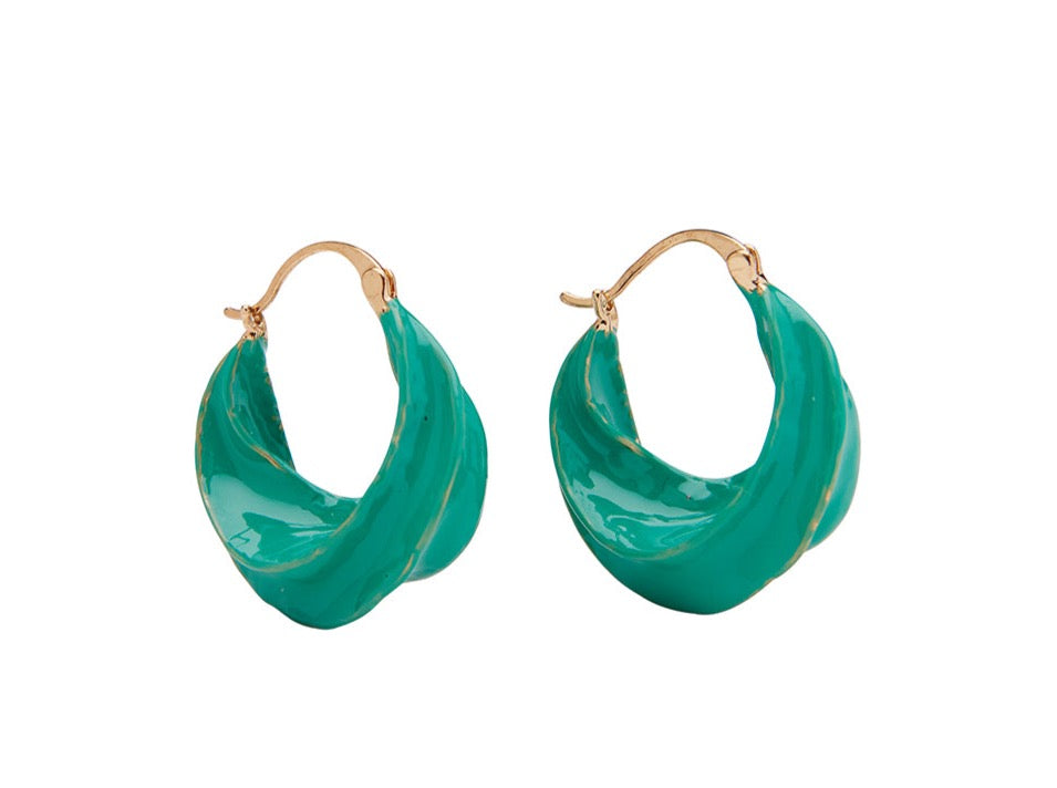 Afrika Enamel Earrings