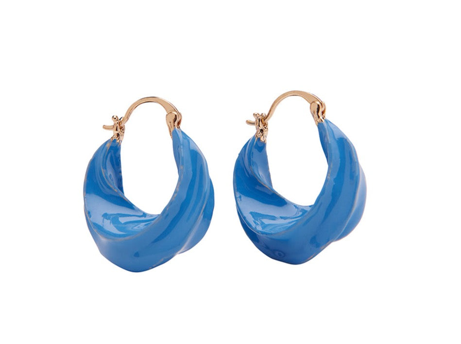 Afrika Enamel Earrings