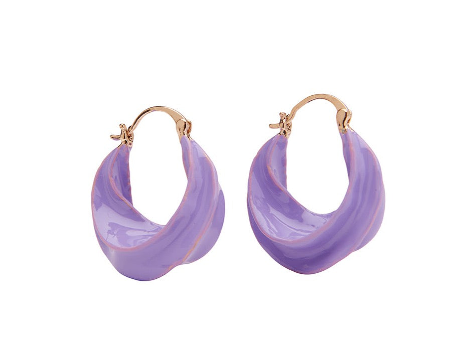 Afrika Enamel Earrings