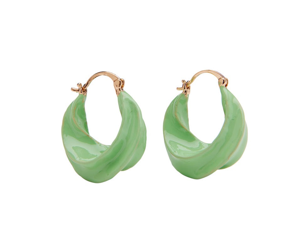 Afrika Enamel Earrings