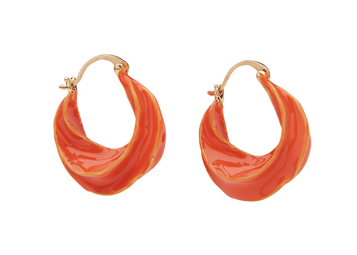 Afrika Enamel Earrings