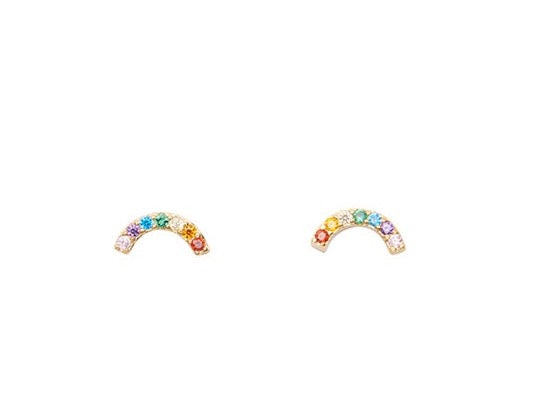 Rainbow Petit Studs