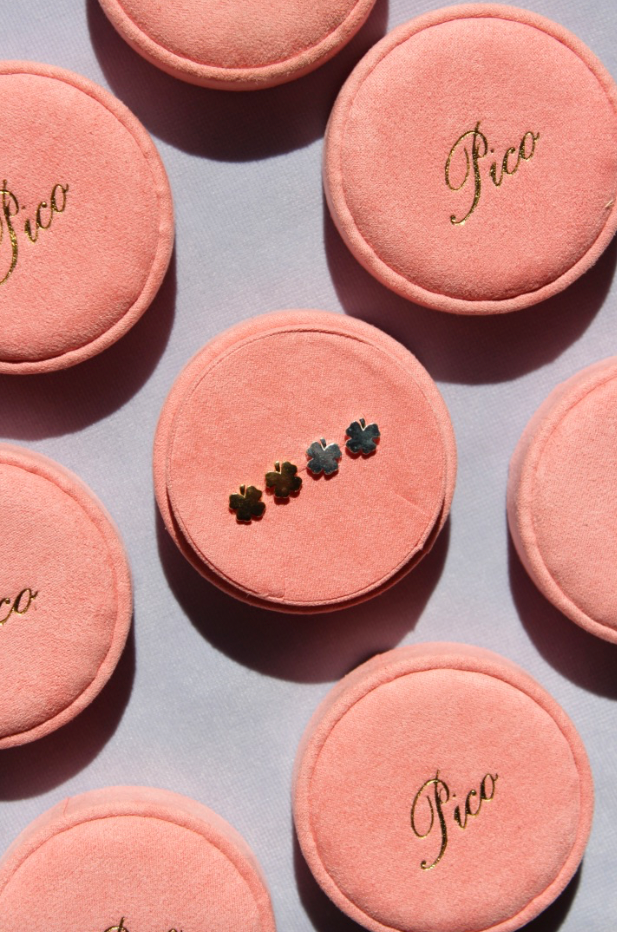 Lucky Clover Studs