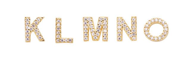 Alphabet Stud