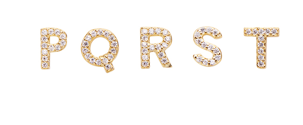 Alphabet Stud