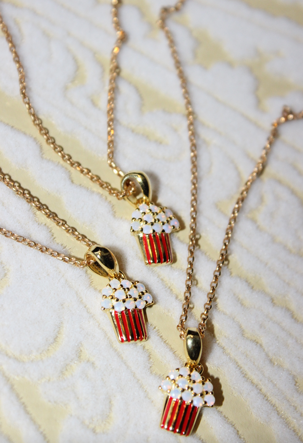 Popcorn Crystal Necklace