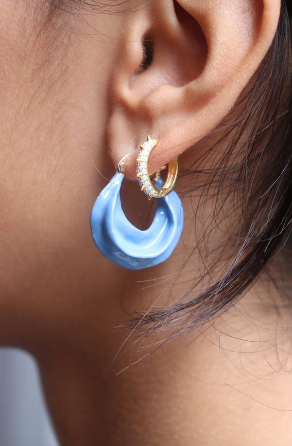 Afrika Enamel Earrings