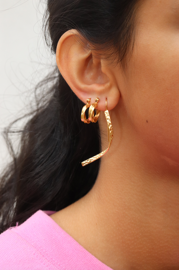 Beat Swirl Earrings