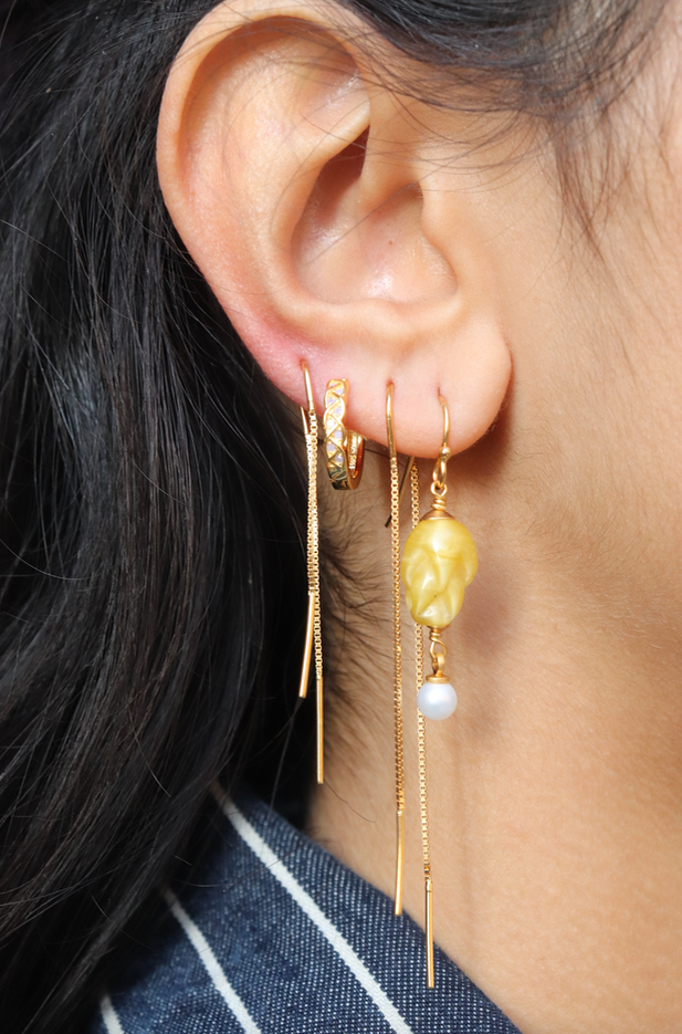 Situla Crystal Hoops