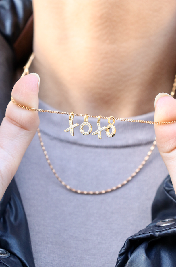 Pendant Crystal Alphabet