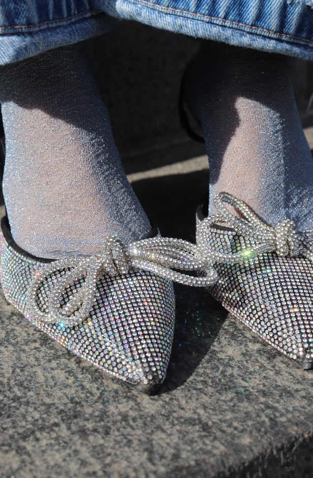 Thin Shimmer Socks