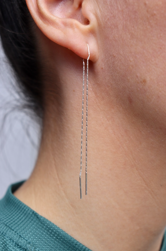 Beate Chain Earrings "Long"