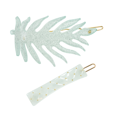2 Pck. Leaf & Adele Hair Pin