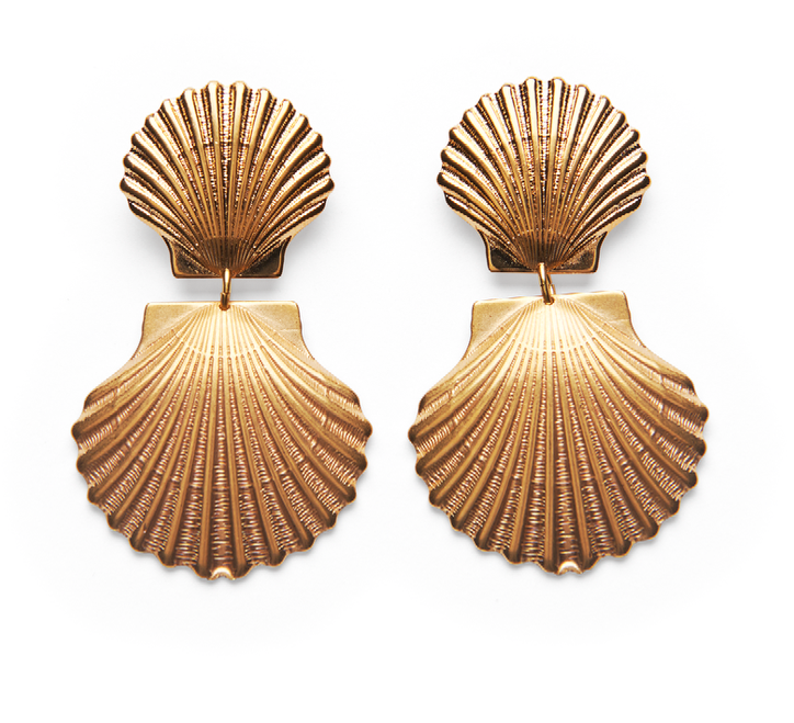 Double Shelly Studs