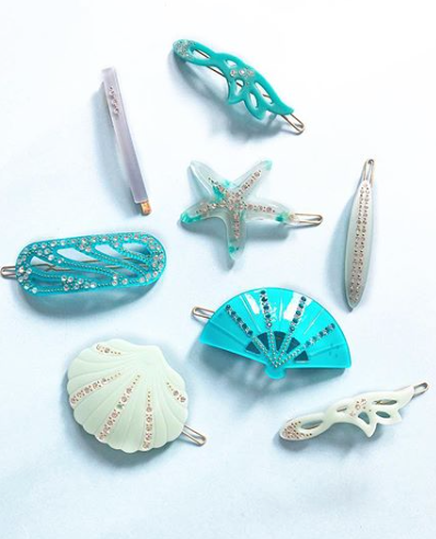 Starfish Crystal Clip