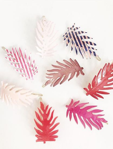 Leaf Stripe Clip
