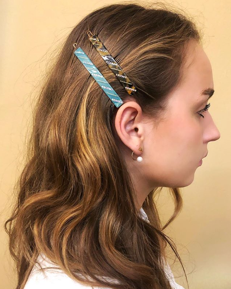 Petit Cady Crystal Hair Clip