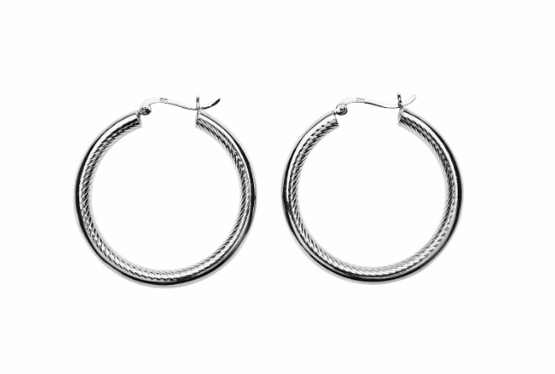 Sleek Cut Grande Hoops