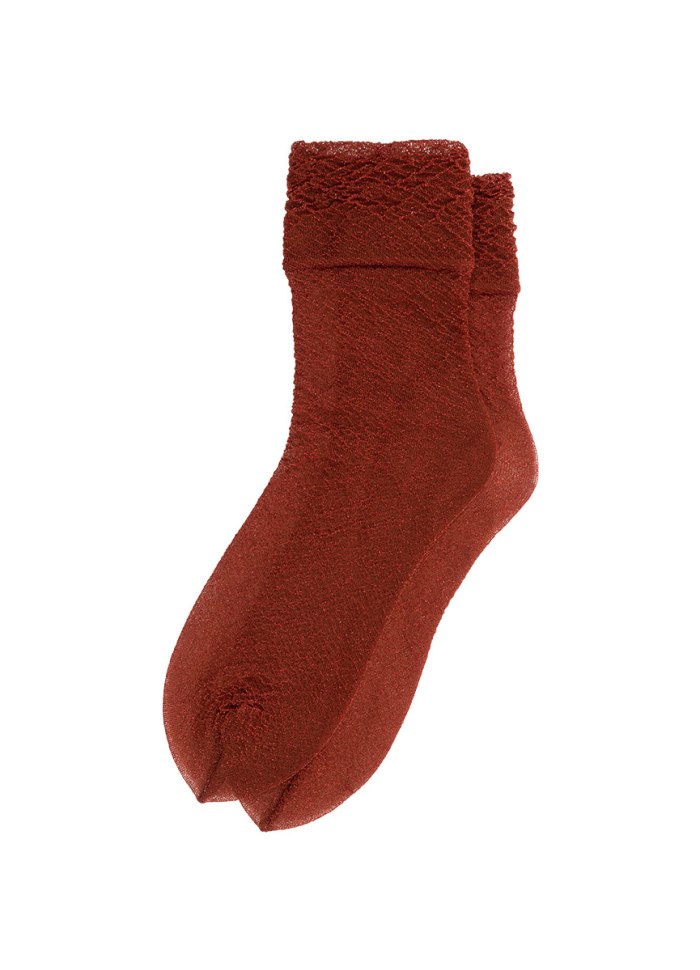 Thin Shimmer Socks