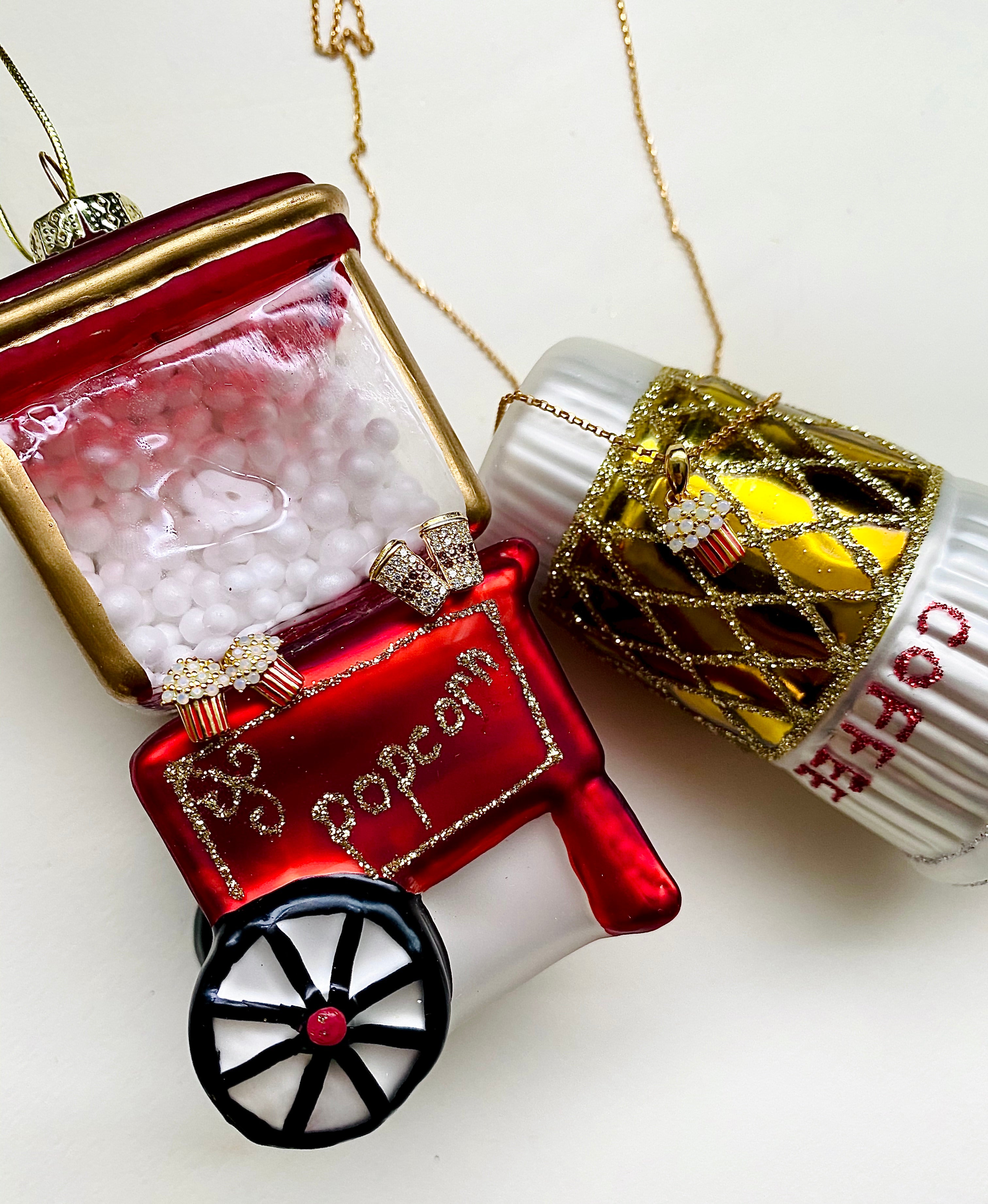 Popcorn Crystal Studs