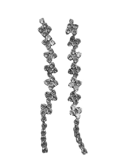 Claire Crystal Long Studs