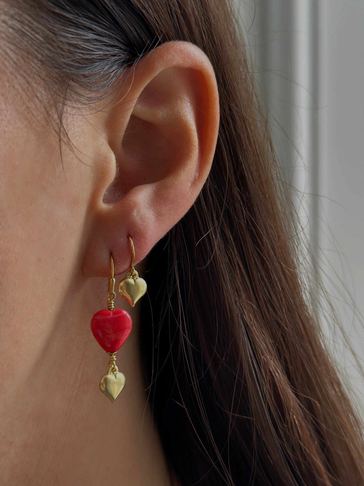 Dual Love Earrings