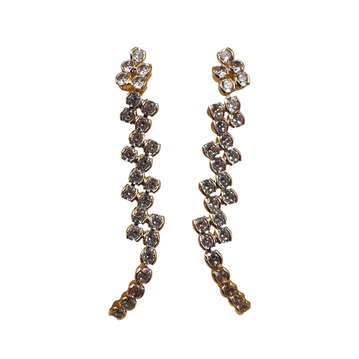 Claire Crystal Short Studs