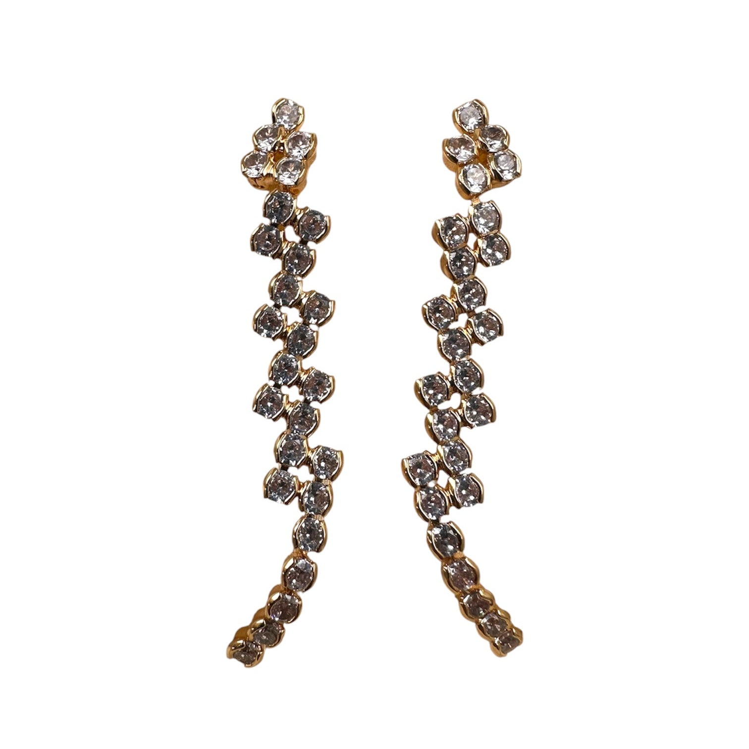 Claire Crystal Short Studs