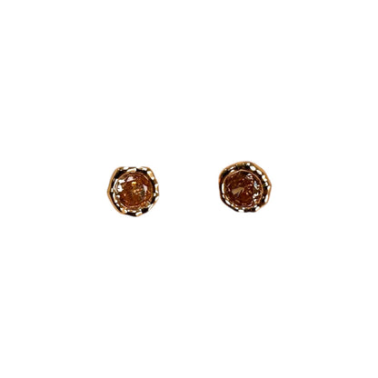 Earth Crystal Studs