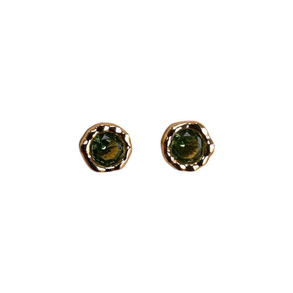 Earth Crystal Studs