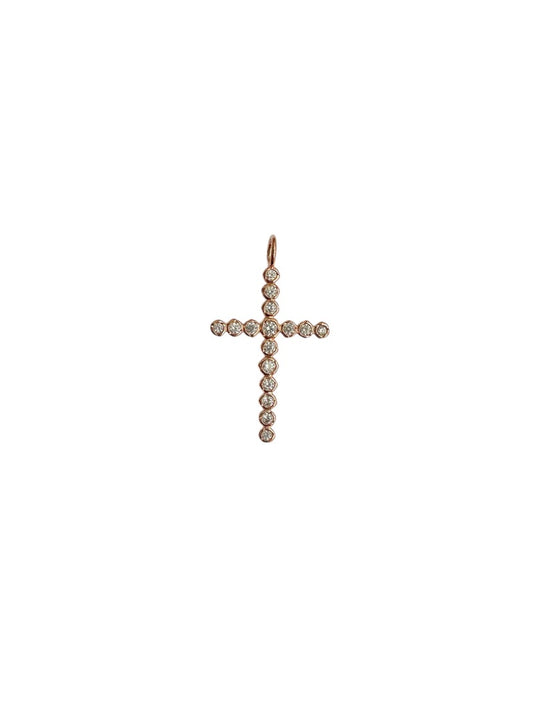 Cross Small Crystal Pendant